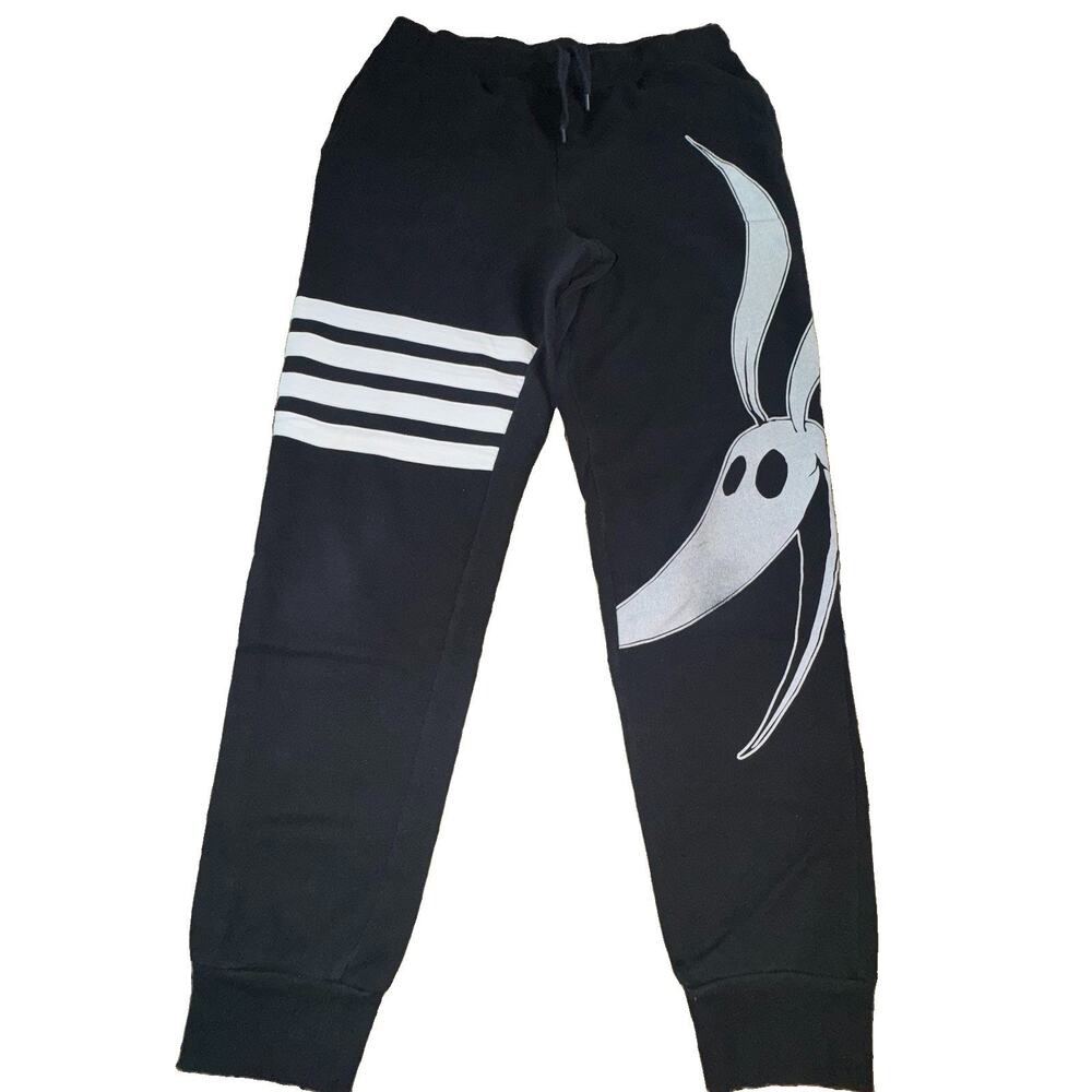 Disney Nightmare Before Christmas Zero Sweats Women's Size Medium Black & White
